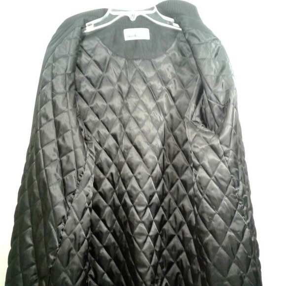 Cherish Mid length Black Zip Up Jacket - Picture 4 of 15